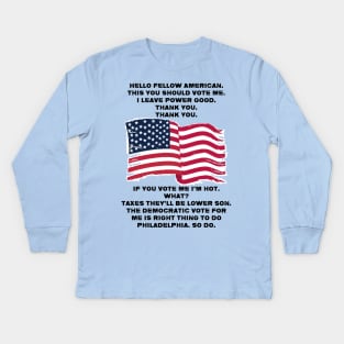 Dennis For Comptroller Kids Long Sleeve T-Shirt